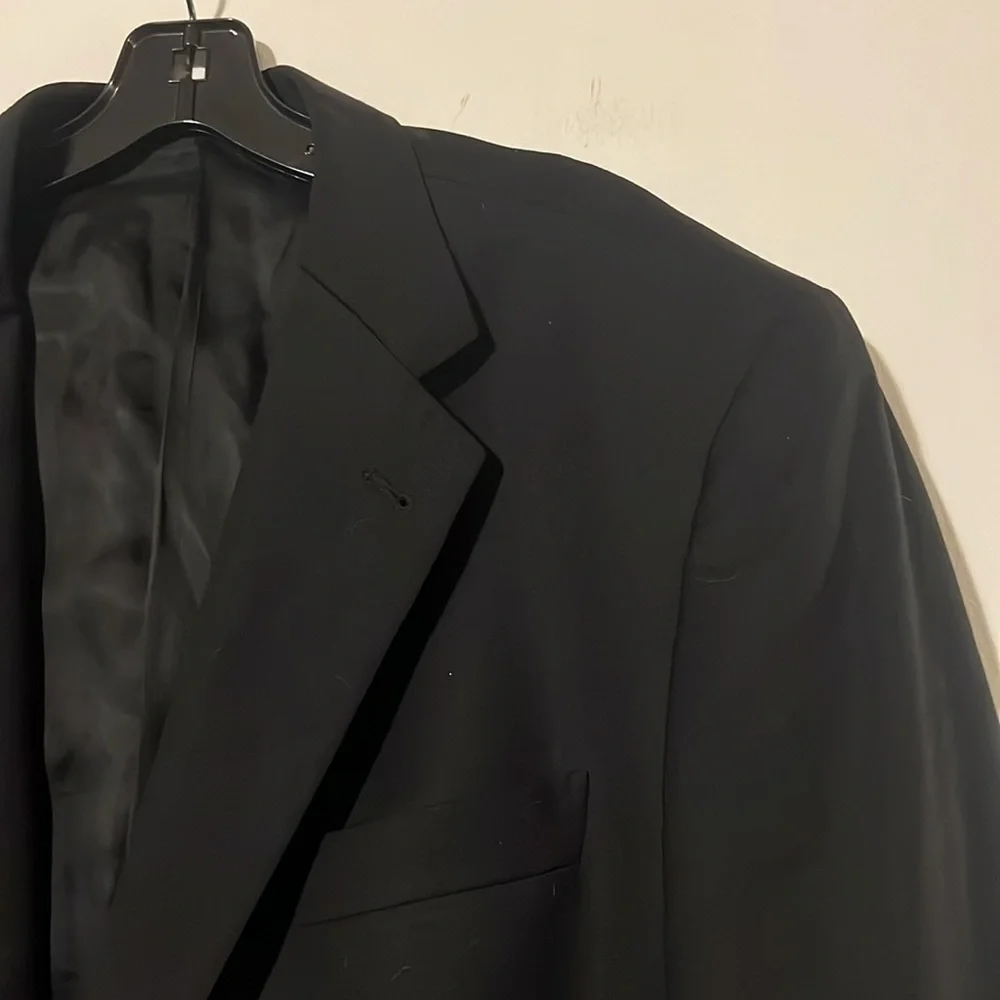 Joseph Abboud mens black lightweight wool jacket